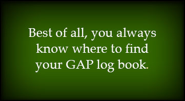 You can always find your logbook